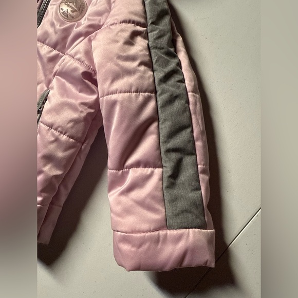 Gerry Weber Pink and Gray Puffer Jacket for Kids - Picture 7 of 13